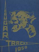 Ukiah High School 1959 yearbook cover photo