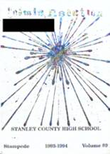 Stanley County High School 1994 yearbook cover photo