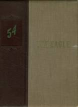 Madison Rural High School 1954 yearbook cover photo