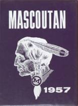 Mascoutah High School 1957 yearbook cover photo