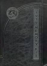 Marion High School 1939 yearbook cover photo