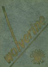 Godwin Heights High School 1949 yearbook cover photo
