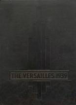 Versailles High School 1939 yearbook cover photo