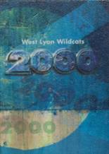 West Lyon High School 2000 yearbook cover photo