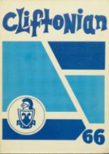 Clifton Springs High School 1966 yearbook cover photo