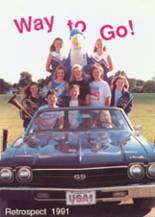 Marshfield High School 1991 yearbook cover photo