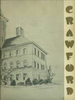 Crawford County Community High School 1953 yearbook cover photo