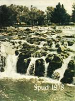 Idaho Falls High School 1978 yearbook cover photo