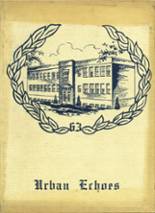 Urbandale High School 1963 yearbook cover photo