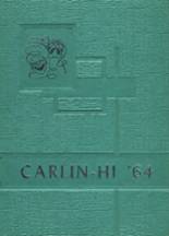 Carlinville High School 1964 yearbook cover photo