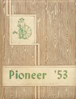 Warner Robins High School 1953 yearbook cover photo