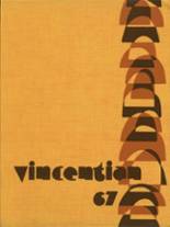 Vincentian High School 1967 yearbook cover photo