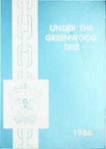 Greenwood High School 1966 yearbook cover photo