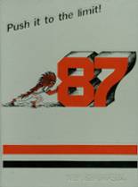 Roseburg High School 1987 yearbook cover photo