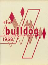 Centennial High School 1958 yearbook cover photo