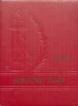 Guilford High School 1955 yearbook cover photo