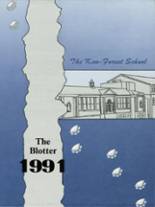 Kew-Forest High School 1991 yearbook cover photo