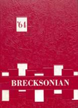 Breckenridge High School 1964 yearbook cover photo