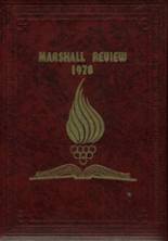 Marshall High School 1978 yearbook cover photo