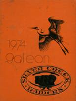 Silver Creek High School 1974 yearbook cover photo