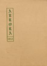 Hobart High School 1912 yearbook cover photo