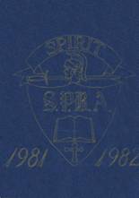 Samuel Place Baptist Academy 1982 yearbook cover photo