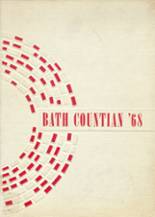 Bath County High School 1968 yearbook cover photo