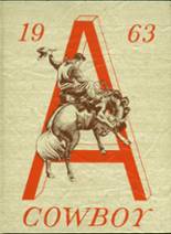 Abilene High School 1963 yearbook cover photo