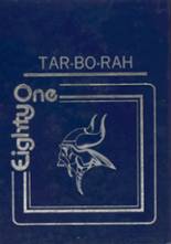 Tarboro High School 1981 yearbook cover photo