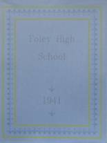 Foley High School 1941 yearbook cover photo