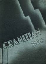 Granite High School 1936 yearbook cover photo