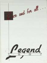 1987 Wando High School Yearbook from Mt. pleasant, South Carolina cover image
