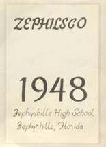 Zephyrhills High School 1948 yearbook cover photo