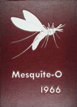 Mesquite High School 1966 yearbook cover photo