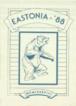 Easton High School 1988 yearbook cover photo