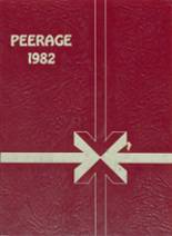 Prince George High School 1982 yearbook cover photo