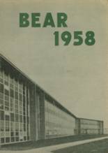 Bloomington High School 1958 yearbook cover photo