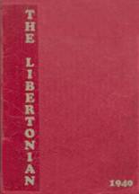 1940 Short High School Yearbook from Liberty, Indiana cover image