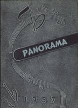 Parshall High School 1957 yearbook cover photo