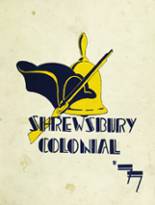 Shrewsbury High School 1977 yearbook cover photo