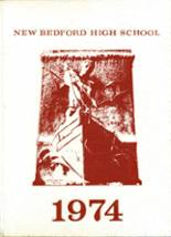 New Bedford High School 1974 yearbook cover photo
