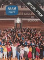 Sandusky High School 1987 yearbook cover photo