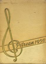 St. Peter's High School 1950 yearbook cover photo