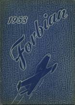 Forbes High School 1953 yearbook cover photo