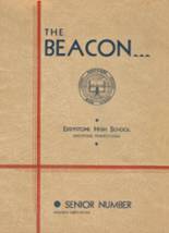 Eddystone High School 1937 yearbook cover photo