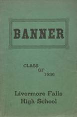 1936 Livermore Falls High School Yearbook from Livermore falls, Maine cover image