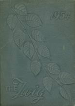 1954 Fair Grove High School Yearbook from Thomasville, North Carolina cover image