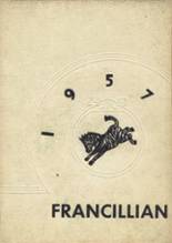 Francesville High School 1957 yearbook cover photo