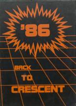 Crescent High School 1986 yearbook cover photo