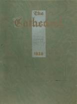Cathedral High School 1928 yearbook cover photo